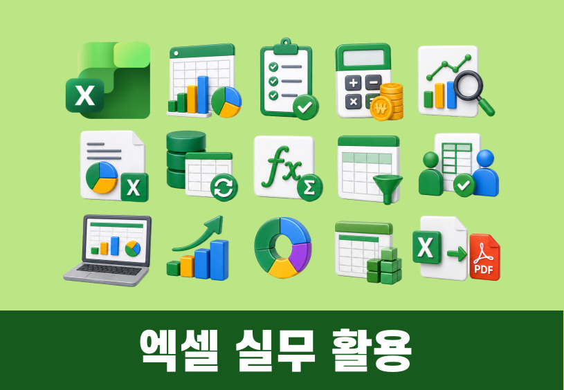 엑셀 실무 활용